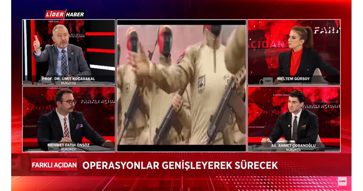 Av. Ahmet Çobanoğlu, Prof. Dr. Ümit Kocasakal ve Av. Mehmet Fatih Önsöz 'Farklı Açıdan' programında gündemi tartıştılar. (16.01.2024)