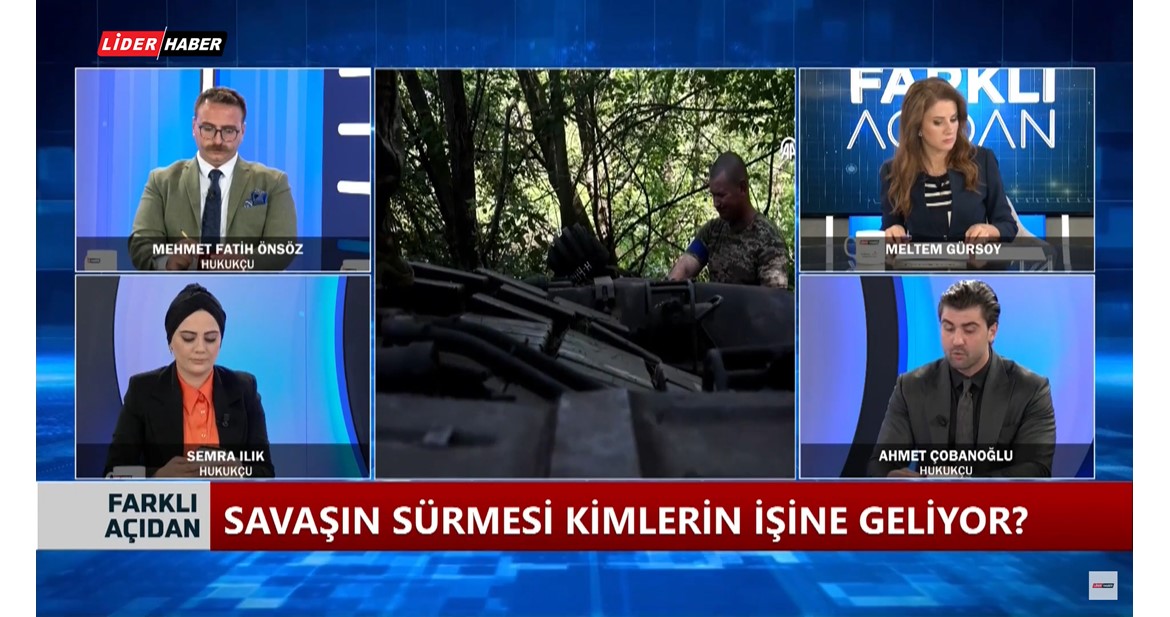 Ukrayna - Rusya savaşının Türkiye'nin kontrolünde barışla sonlanması için tüm ilişkilerin kurulması gerek.